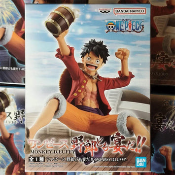 Boneco Luffy One Piece – Everyone's Banquet, Banpresto Bandai