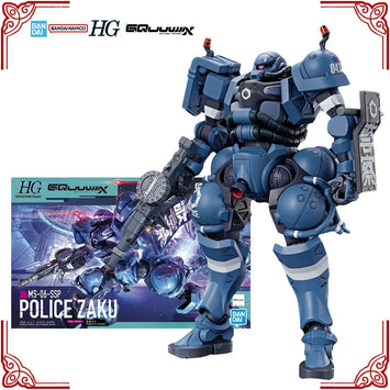 In Stock Genuine Bandai Gundam Model Kit HG 1/144 MS-06-SSP Police Zak
