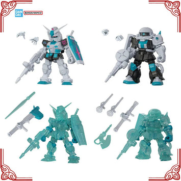 In Stock Genuine Bandai Gundam Model Kit Zaku RX-78 Hatsune Miku Color