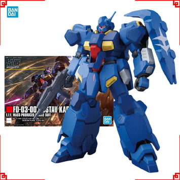 Bandai Gundam Model Kit HG Gustav Karl 00 Action Figure Gunpla Buildin