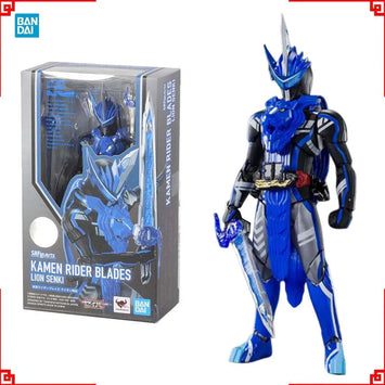Bandai Kamen Rider Anime Figure SHF Masked Rider Blades Lion Senki Act