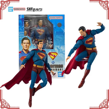 In Stock Genuine Bandai Superman Model Kit SHF Superman DC 2025 Anime
