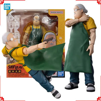 Bandai SAKAMOTO DAYS Anime Figure SHF Taro Sakamoto Action Kamen Actio