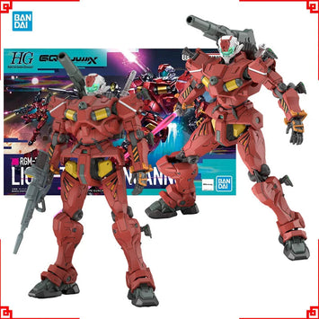 Bandai Gundam Model Kit HG GQuuuuux Light Guncannon Action Figure Gunp