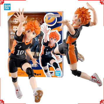 Bandai Haikyuu Action Figure SHF Hinata Shoyo Karasuno Hight School Hi