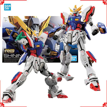 Bandai Gundam Model Kit RG 1/144 Shining Action Figure Gunpla Building