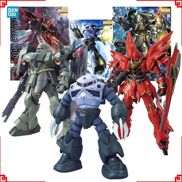 Bandai Gundam Model Kit MG Sinanju OVA Geara Doga ZGok Action Figure G