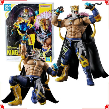 Bandai Tekken 8 Anime Figure SHF King Anger Of The Beast Action Figure