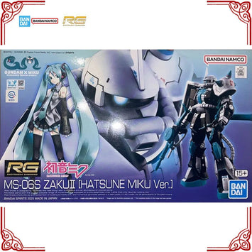 In Stock Genuine Bandai Gundam PB Model Kit RG 1/144 MS-06S Zaku2 Hats