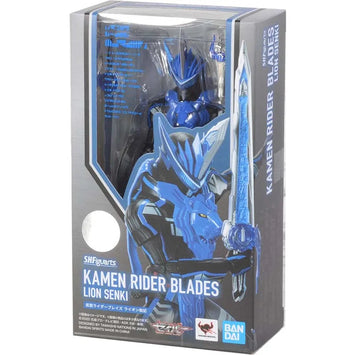 Bandai Kamen Rider Anime Figure SHF Masked Rider Blades Lion Senki Act