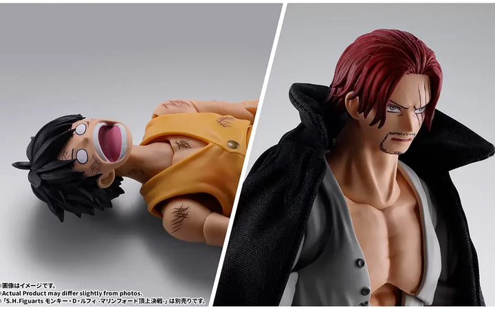 S.H.Figuarts Shanks – Edição Guerra de Marineford: O Imperador Ruivo Junta-se à Batalha!