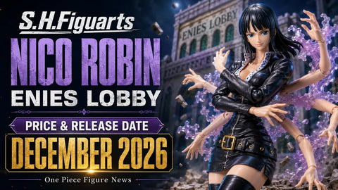 Nova S.H.Figuarts Nico Robin Enies Lobby Anunciada — Detalhes da Pré-Venda para Colecionadores de One Piece