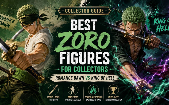 Guia de Figuras de Roronoa Zoro: Aventuras Iniciais vs. Rei do Inferno