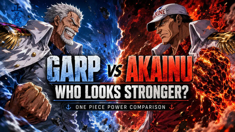 Garp vs. Akainu: Quem parece mais forte em One Piece até agora?