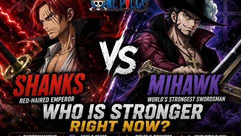 Shanks vs. Mihawk: Quem É Mais Forte Atualmente em One Piece?