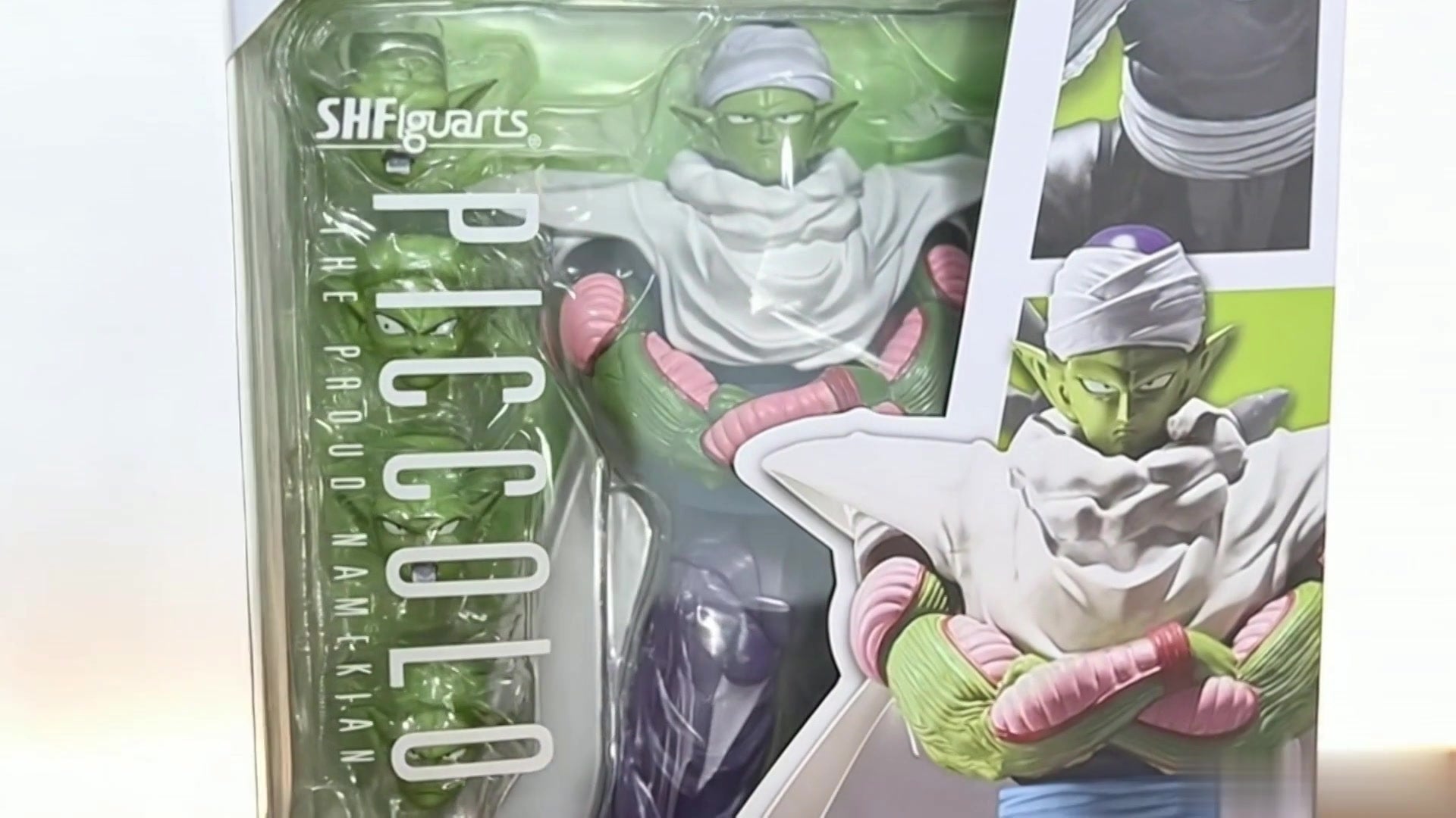 Inspecting an original S.H.Figuarts collector box