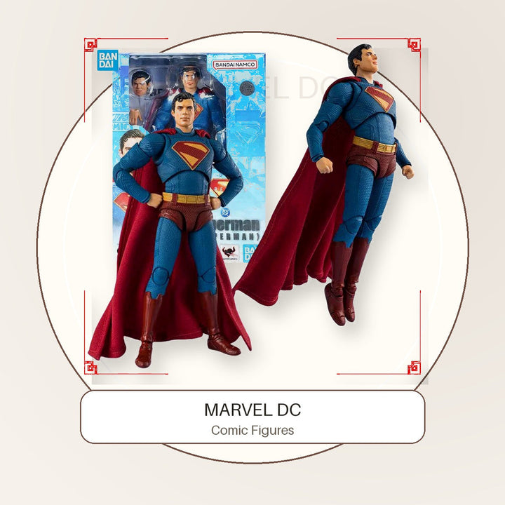 Bonecos da Marvel e DC
