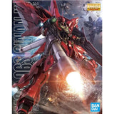 Bandai Gundam Model Kit MG Sinanju OVA Geara Doga ZGok Action Figure Gunpla Building Kit Collectibles Anime Figures Toys Gift