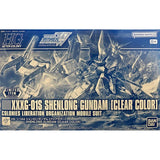 Bandai Gundam Modelo Kit HG Wing Zero Clear Color Shenlong Deathscythe Heavyarms Sandrock Anime Figura Gunpla Bonecos de Ação Brinquedo