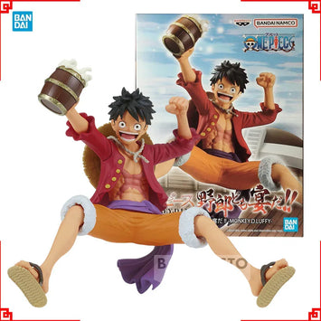 Boneco Luffy One Piece – Everyone's Banquet, Banpresto Bandai