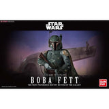 Bandai Star Wars Modelo Montável O Mandaloriano Grogu Boba Fett Anime Bonecos Kit de Construção Brinquedos de Bonecos de Ação Para Meninos Presente