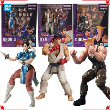 Street Fighter Shf Guile Outfit – Figura Colecionável Bandai
