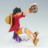 Boneco Luffy One Piece – Everyone's Banquet, Banpresto Bandai
