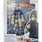 Bandai Naruto Action Figure SHF Sakura Sasuke Kakashi Orochimaru Bonecos de Anime Colecionáveis Brinquedos Articuláveis Para Meninos Presente