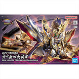 Bandai Gundam Model Kit SDW Musha 78TH Tenkamusodaishogun Onmitsu D Justice Strike F Dragon Action Figure Gunpla Bonecos de Anime