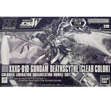 Bandai Gundam Modelo Kit HG Wing Zero Clear Color Shenlong Deathscythe Heavyarms Sandrock Anime Figura Gunpla Bonecos de Ação Brinquedo