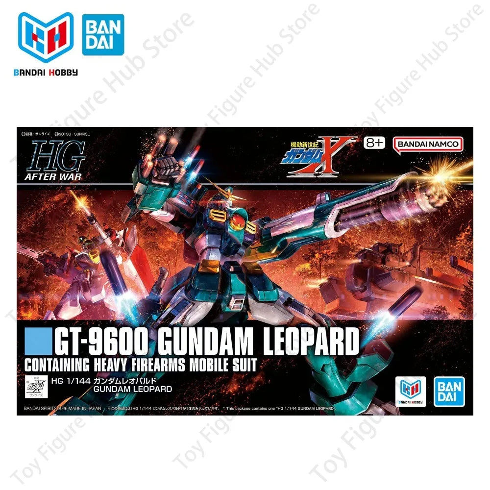 Kit de Montagem Gundam Leopard HG 1/144 – Bandai Gunpla