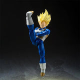 In Stock Genuine Bandai Dragon Ball Z Model Kit SHF Vegeta Awakened Su
