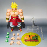 In Stock Genuine Bandai Dragon Ball Z Model Kit SHF Broly 40th Anniver