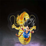 Bandai Dragon Ball GT Action Figure SHF Super Saiyan 4 Goku Vegeta Pan