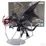 Bandai Authentic Yu Gi Oh Anime Figure SHM Red-Eyes Black Dragon High 