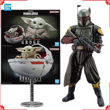 Bandai Star Wars Model Kit The Mandalorian Grogu Boba Fett Anime Figur