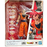 Bandai Dragon Ball Action Figure SHF Goku Saiyan God Goku Black High P