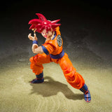 Bandai Dragon Ball Action Figure SHF Goku Saiyan God Goku Black High P