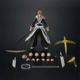 Bandai Bleach Anime Figure SHF Kurosaki Ichigo Renji Abarai Byakuya Ku