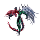 Bandai Yu Gi Oh Anime Figure SHM Flame Wingman Eyes White Drago Red-Ey