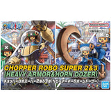 Bandai ONE PIECE Model Kit Chopper Robo Super 2 3 Heavy Armor Horn Doz
