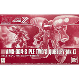 Bandai Gundam Model Kit HG Ple Two Qubeley MK2 Anime Figure Gunpla Bui
