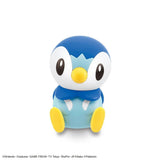 In Stock Genuine Bandai Pokemon Model Kit Quick 06 Piplup Anime Action