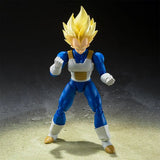 In Stock Genuine Bandai Dragon Ball Z Model Kit SHF Vegeta Awakened Su