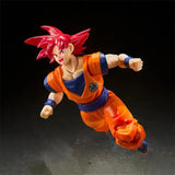 In Stock Genuine Bandai Dragon Ball Model Kit SHF Son Goku Saiyan God 