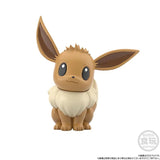 Bandai Figure Pokemon Anime Figures Candy Toys Scale World Eievui Evol