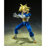 Genuine Bandai Dragon Ball Z Model Kit SHF Super Saiyan Trunks Infinit