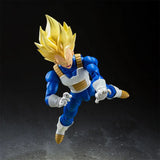 In Stock Genuine Bandai Dragon Ball Z Model Kit SHF Vegeta Awakened Su