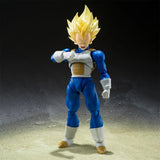 In Stock Genuine Bandai Dragon Ball Z Model Kit SHF Vegeta Awakened Su