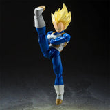 In Stock Genuine Bandai Dragon Ball Z Model Kit SHF Vegeta Awakened Su